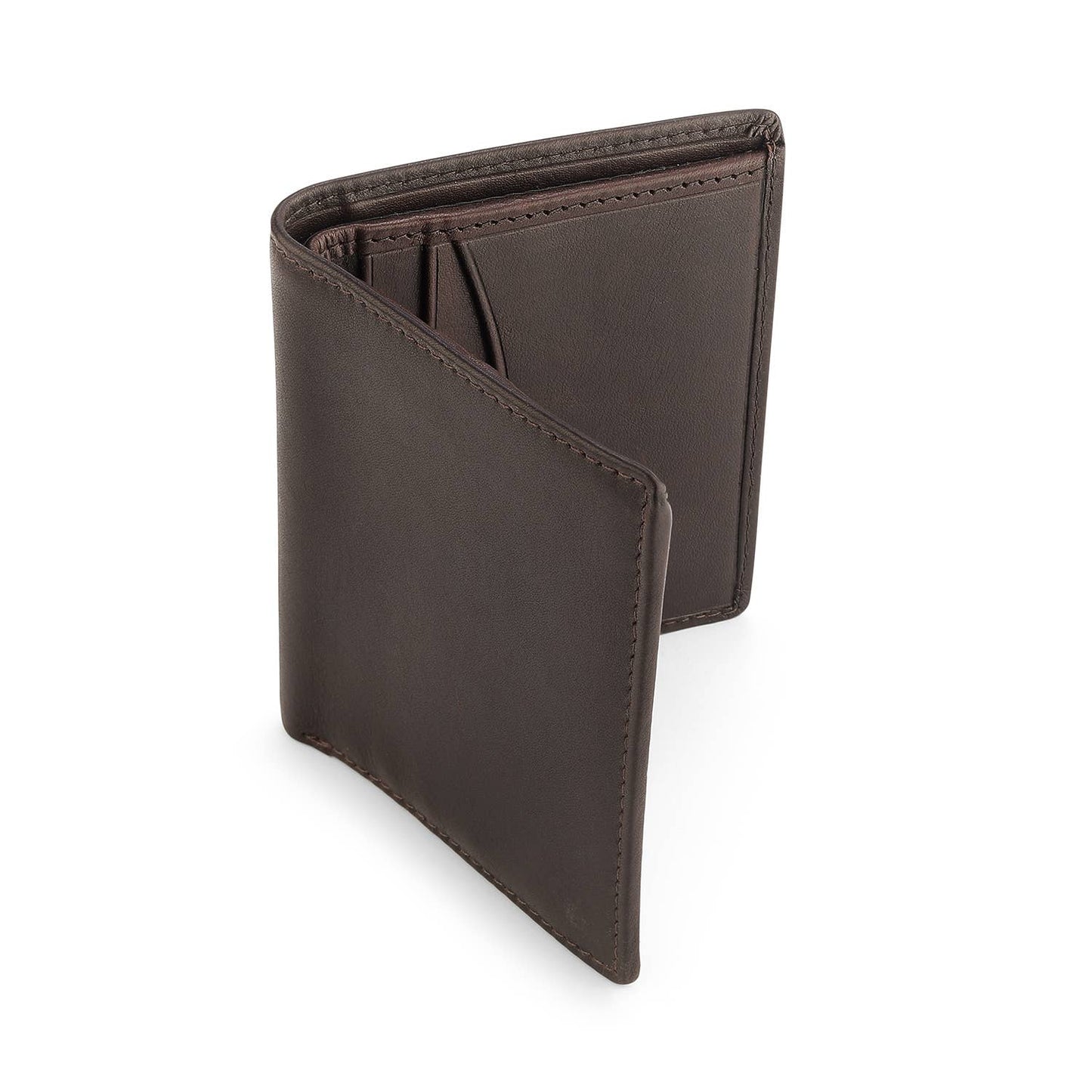 Men’s Leather Bifold Wallet - Black or Brown