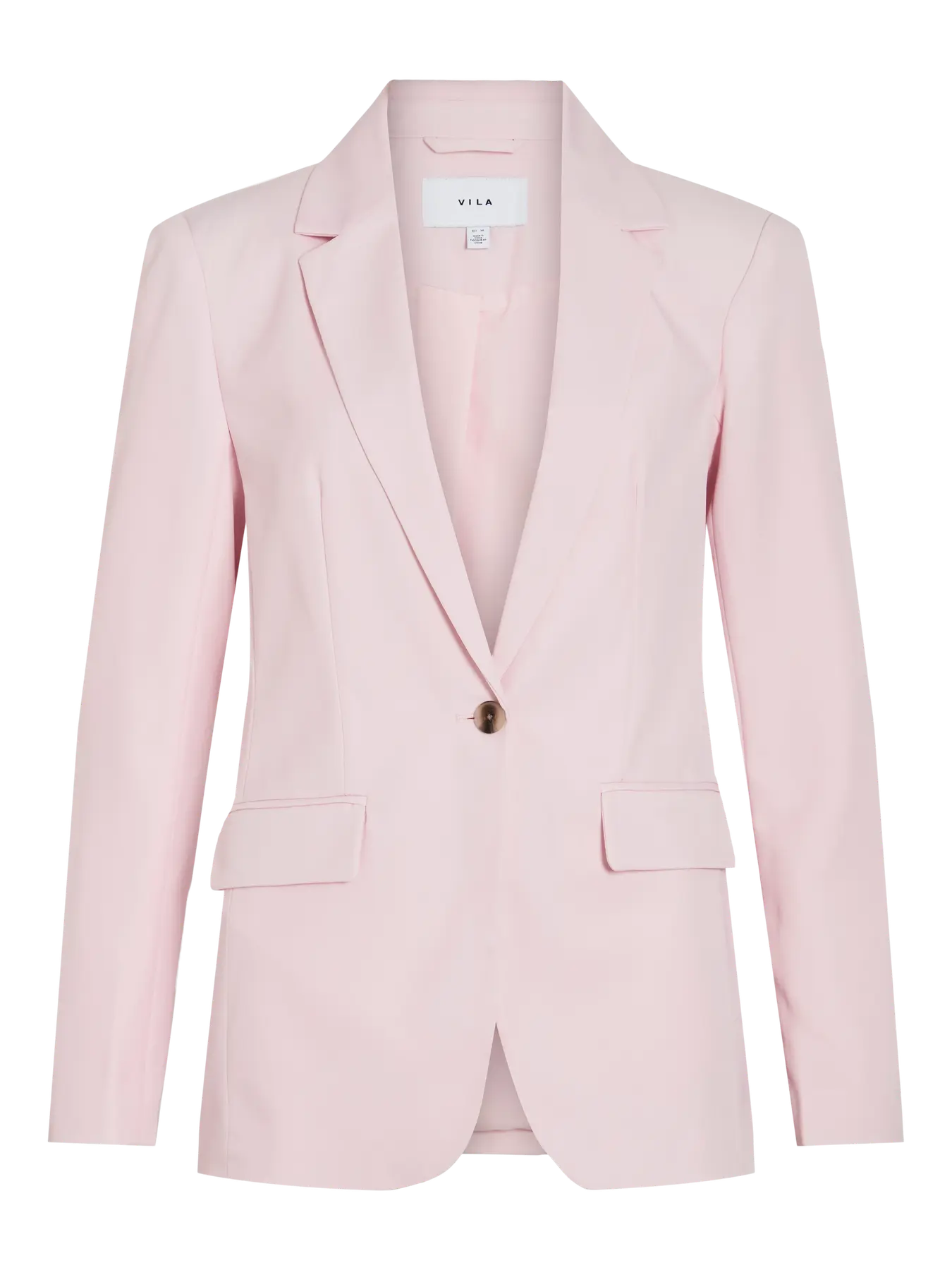 Powder Pink Tailored Blazer
