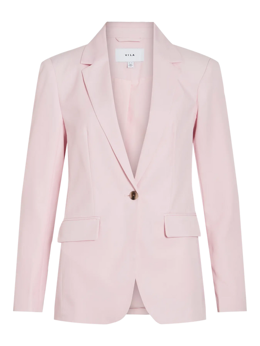 Powder Pink Tailored Blazer