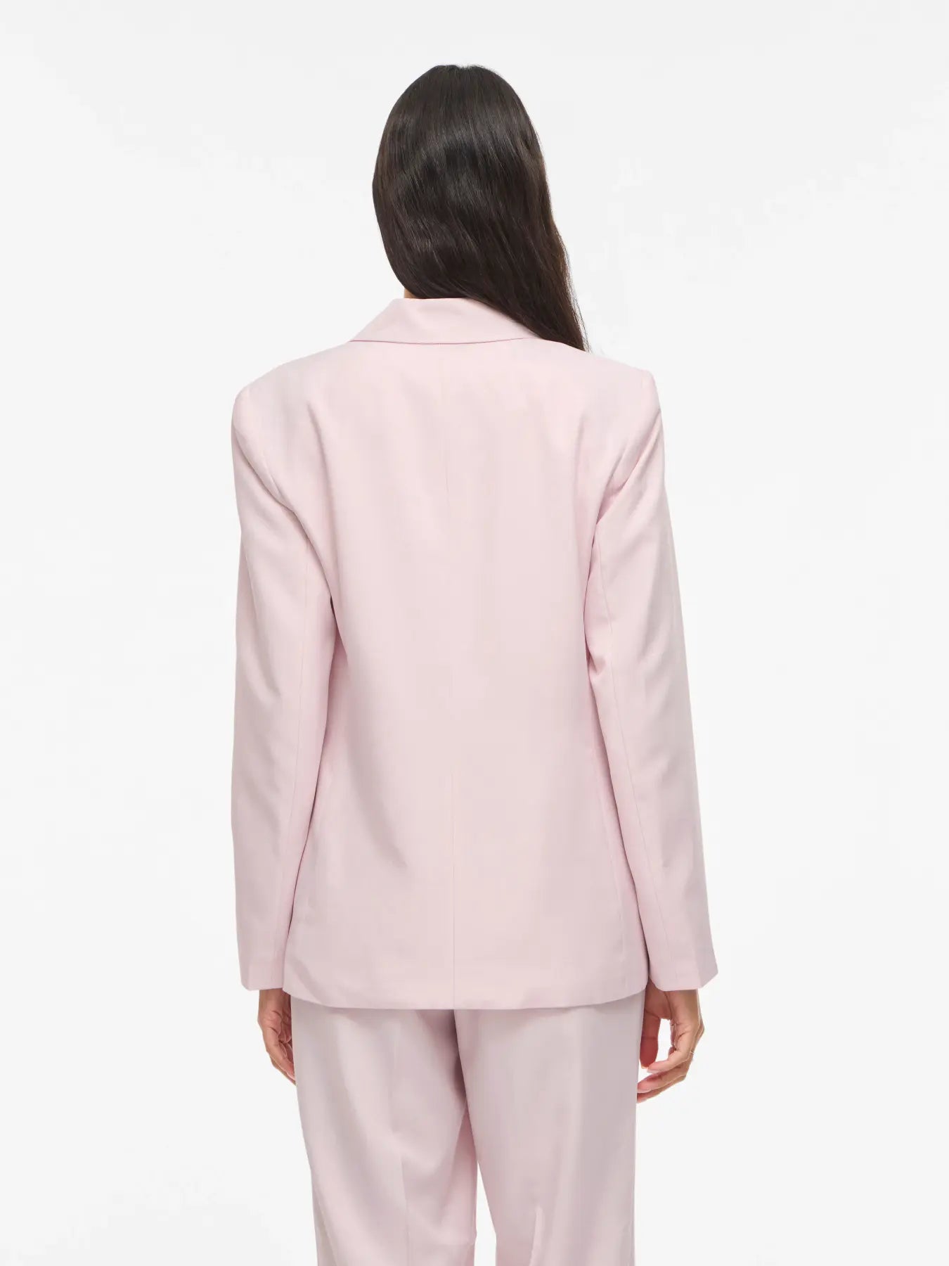 Powder Pink Tailored Blazer