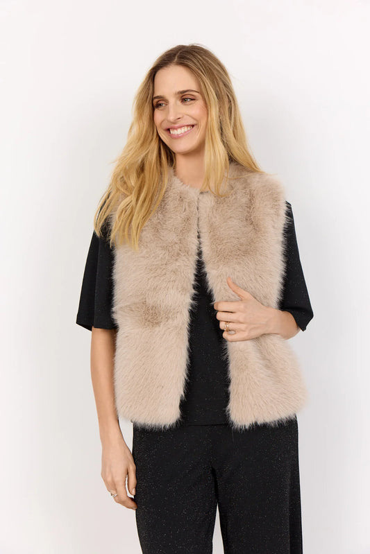 Mink Faux Fur Gilet