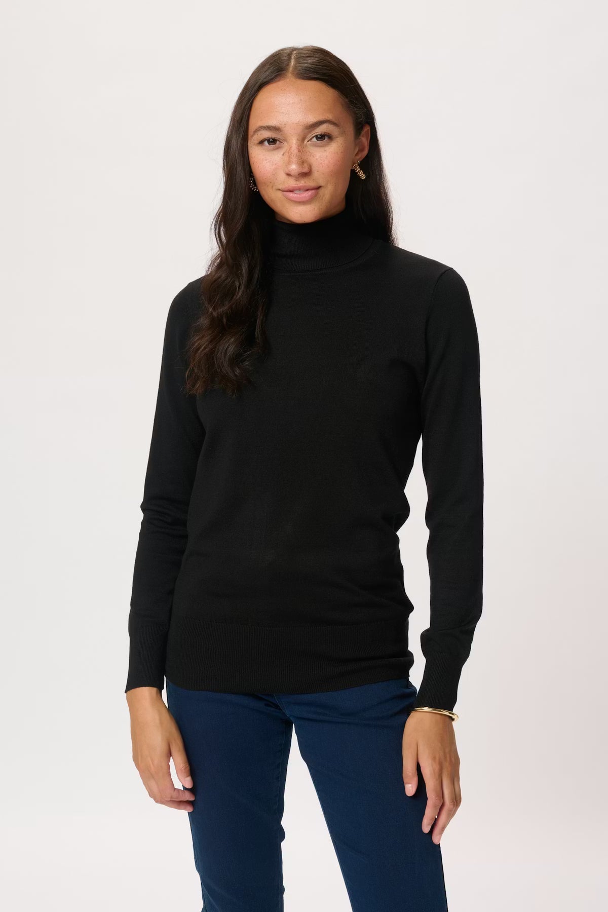 Roll Neck Pullover - Multiple Colours