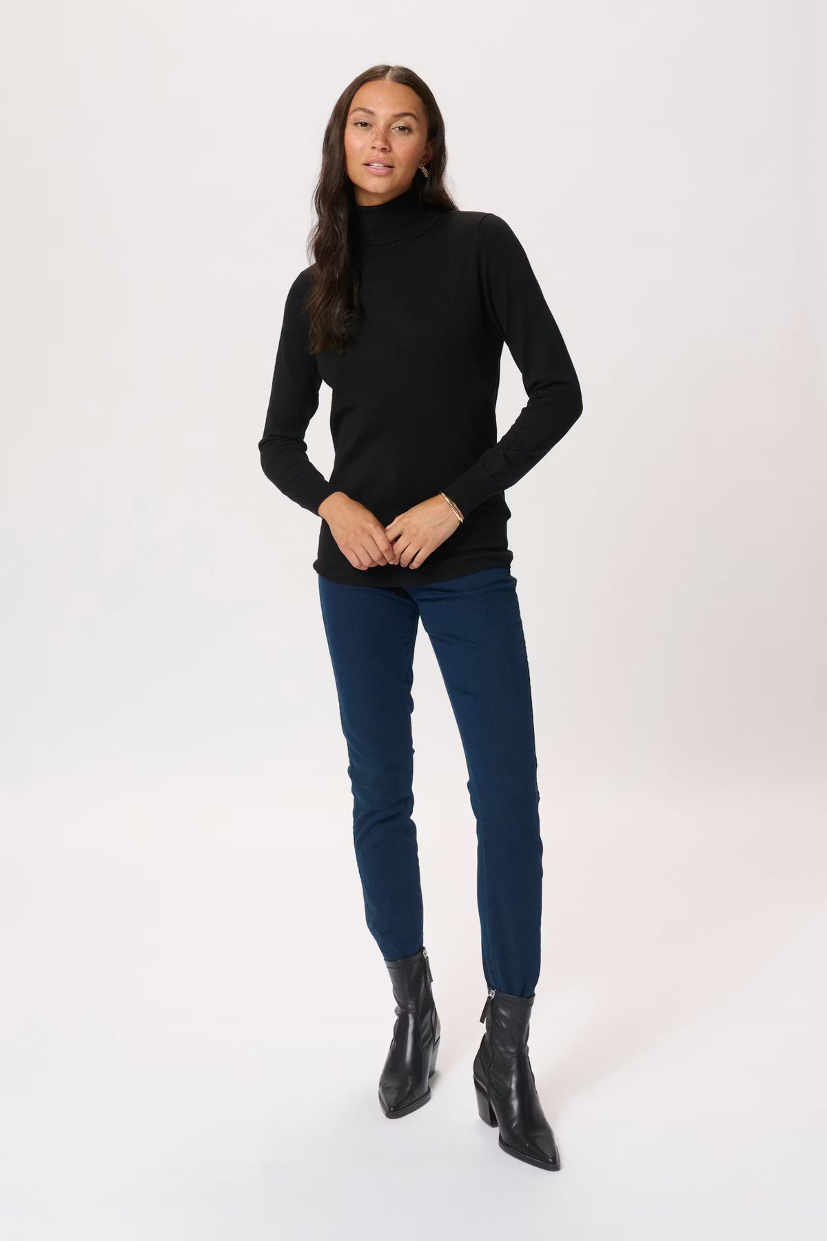Roll Neck Pullover - Multiple Colours