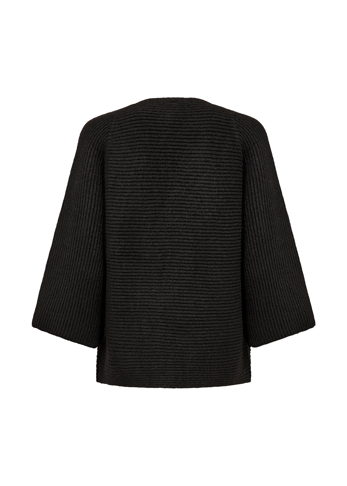 Knitted Cardigan - Black