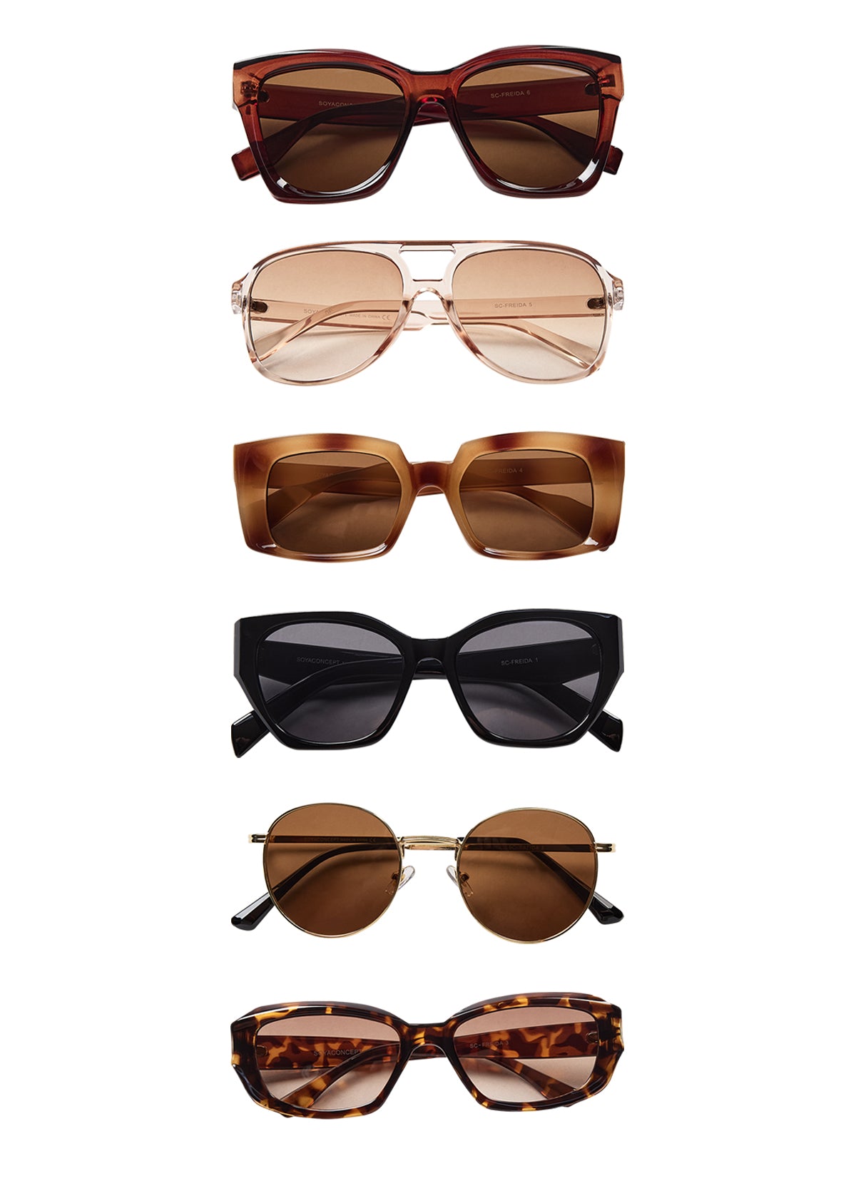 Sunglasses - Six Styles