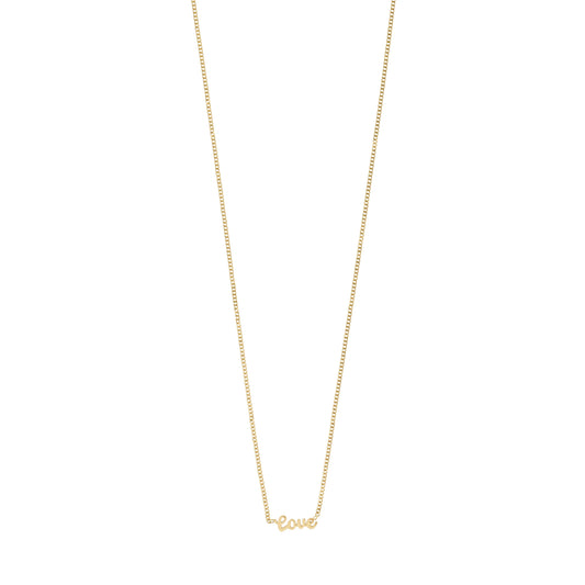 LOVE Necklace Gold-Plated