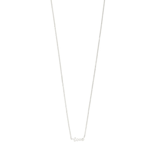 LOVE Necklace Silver-Plated