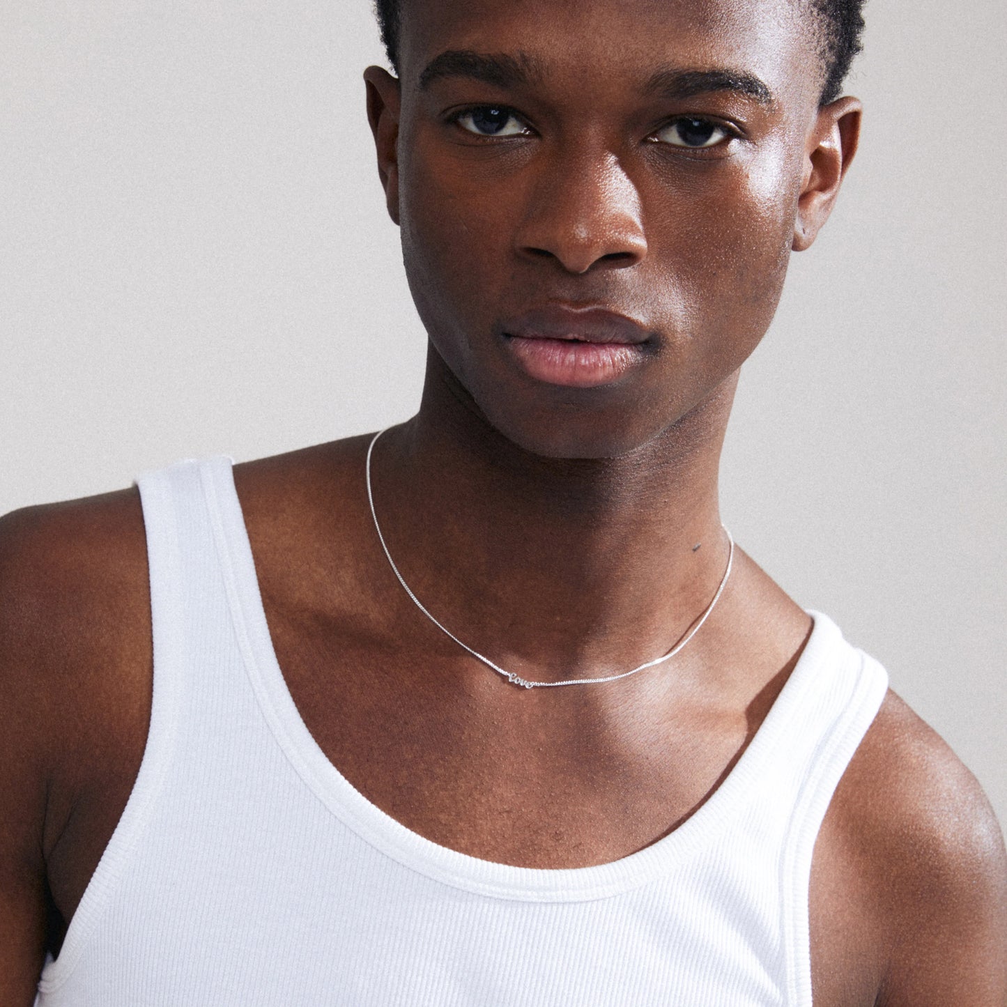 LOVE Necklace Silver-Plated