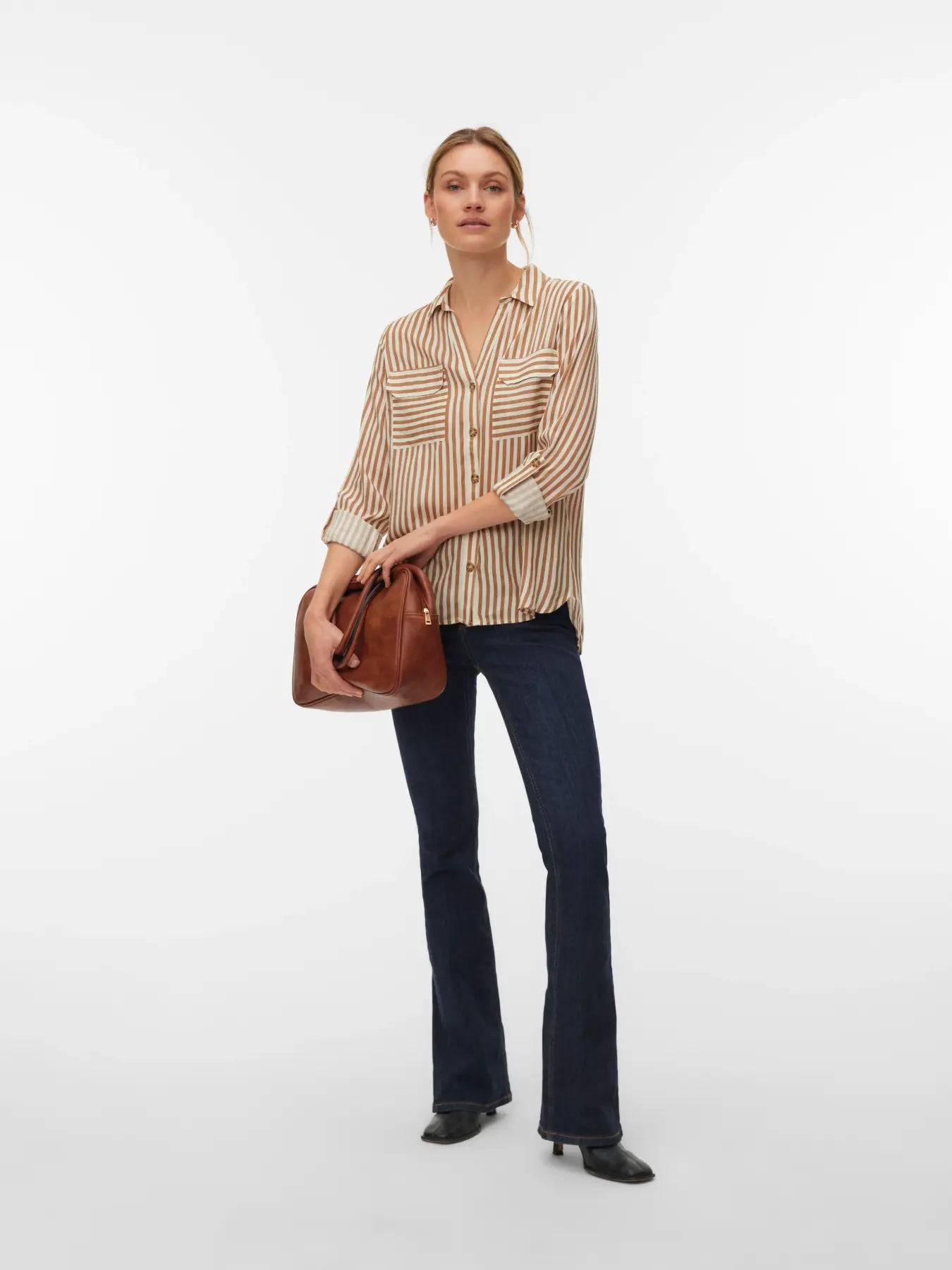 Shirt - Toffee Striped