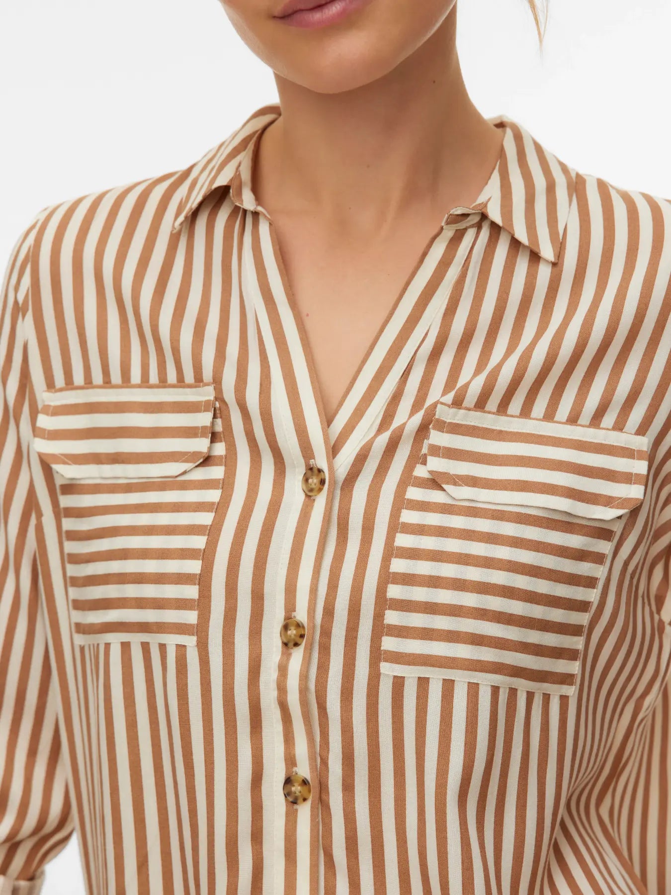 Shirt - Toffee Striped