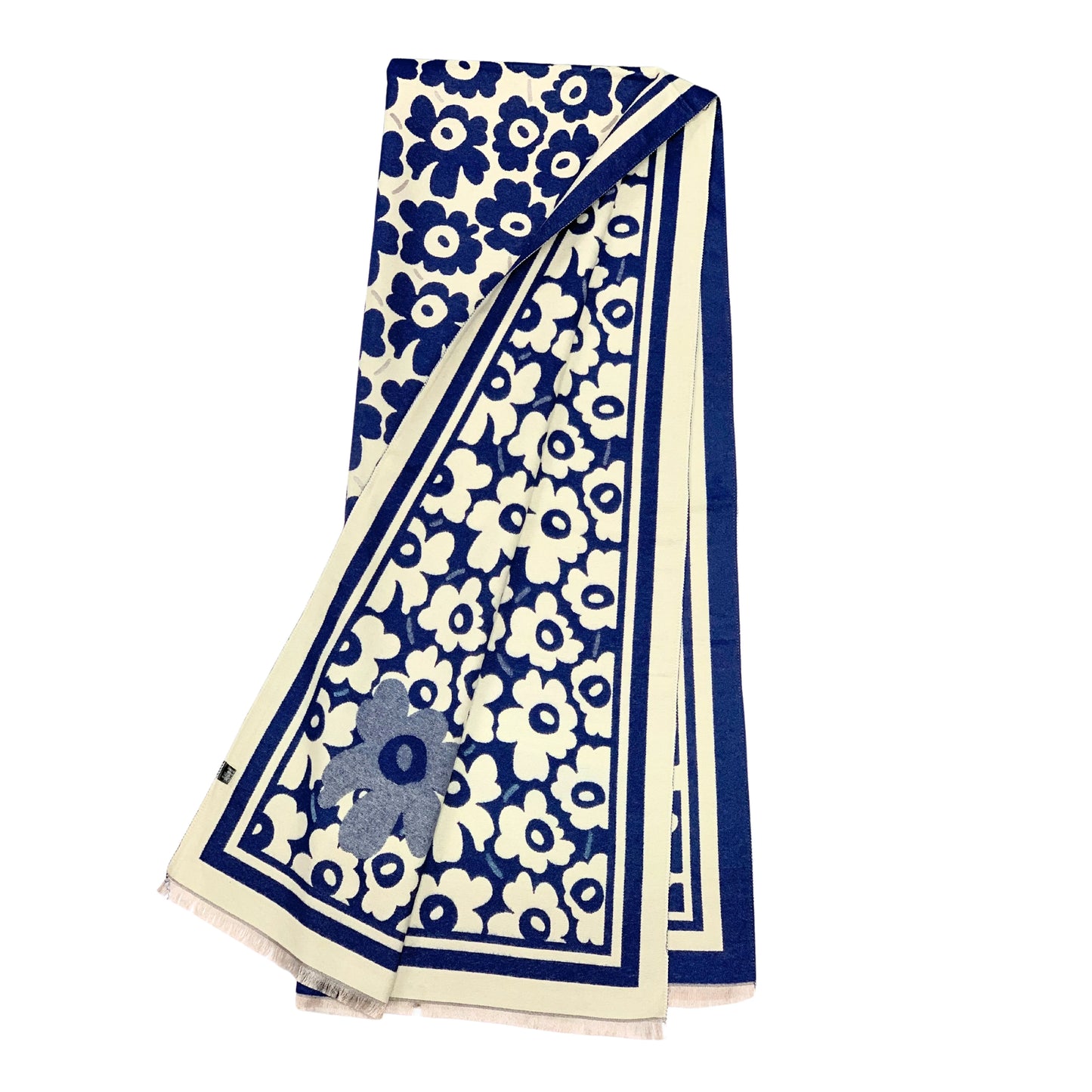 Flower Eye Print Cashmere Blend Scarf - Various Colours