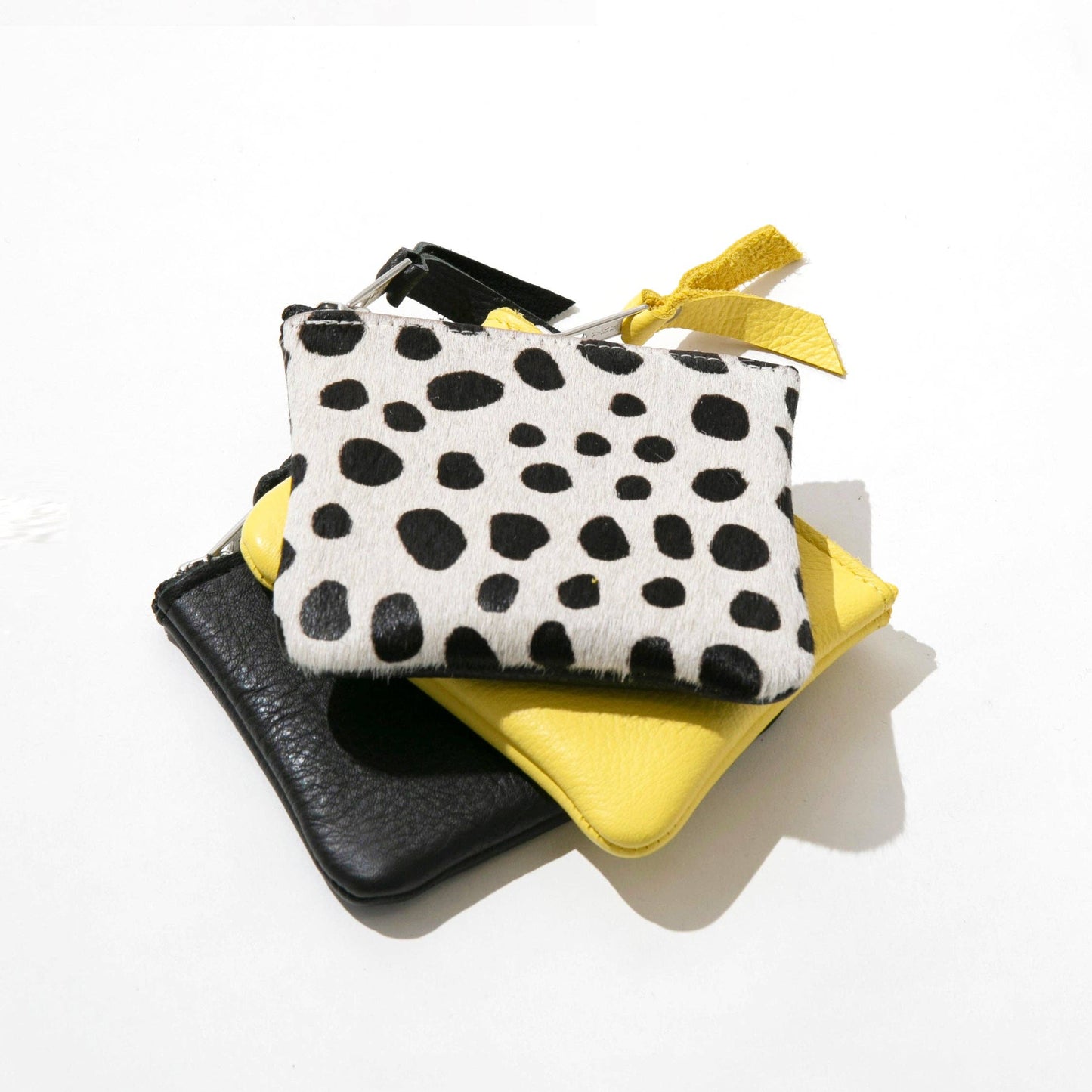 Spotty Leather Coin Purse