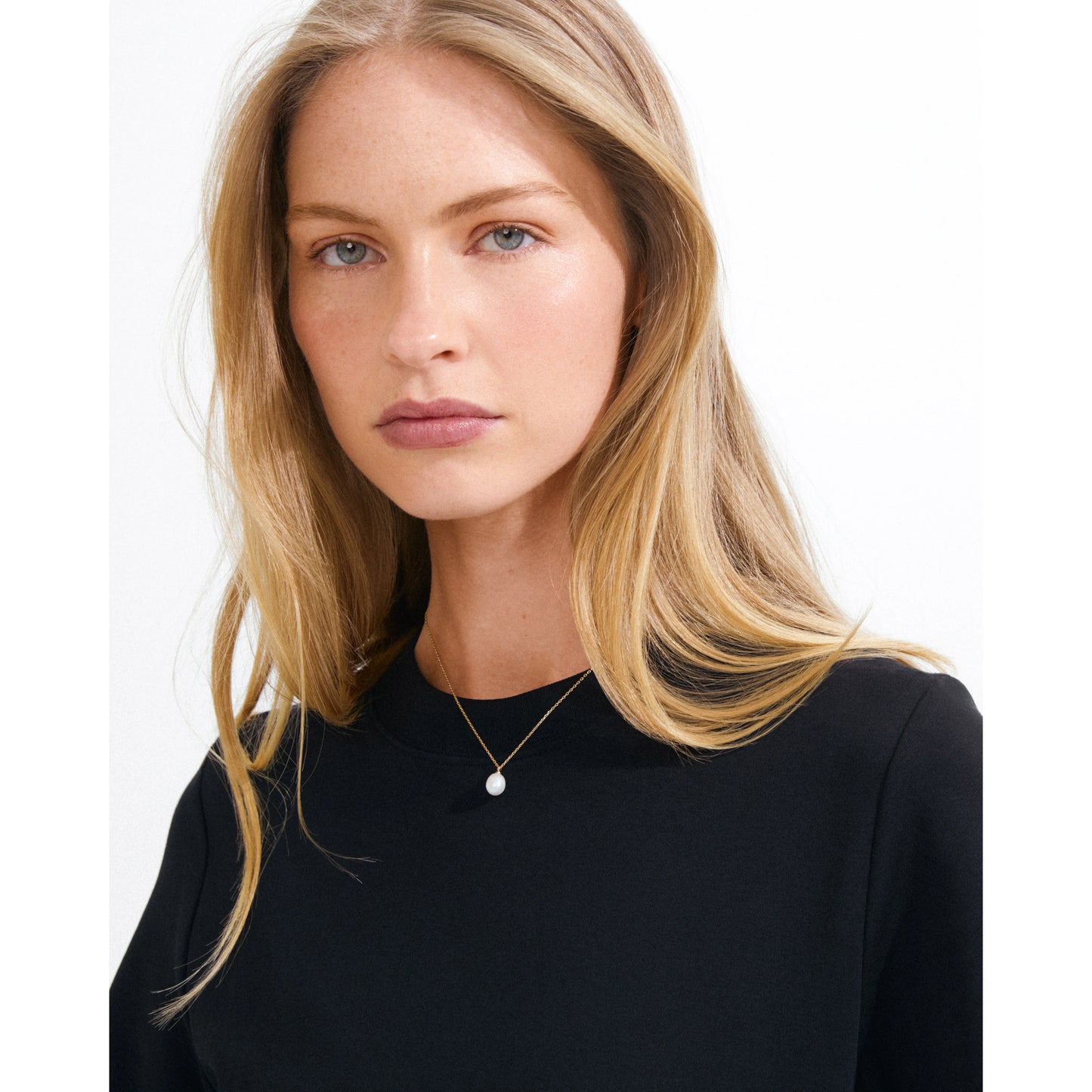 Freshwater Pearl Necklace Gold-Plated