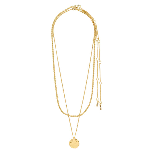 DECLAN Necklace 2-in-1 Set, Gold-Plated