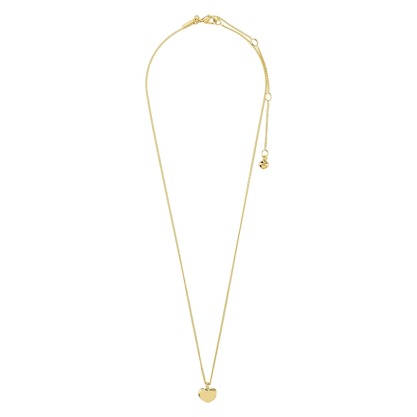 Heart Pendant Chain - Gold Plated