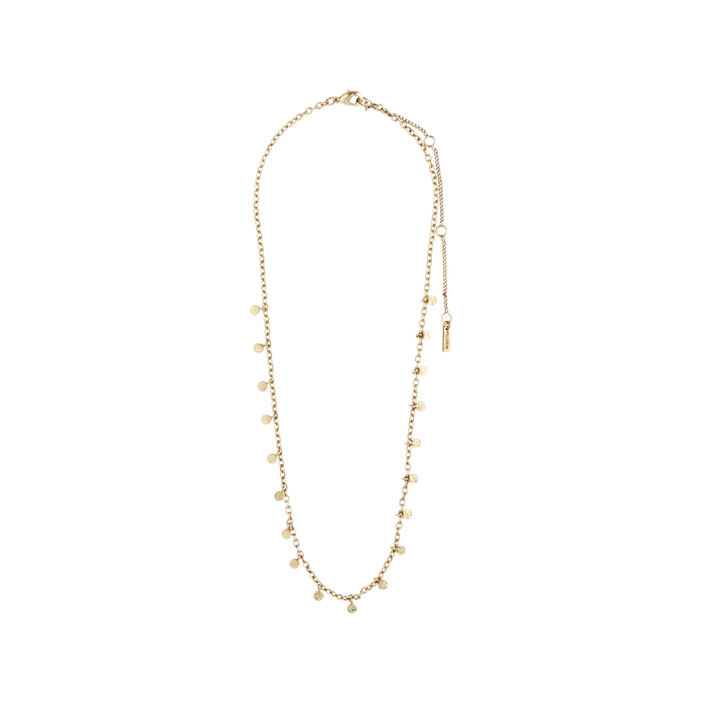 Boho Vibes Pendant With Light Catching Discs - Gold & Silver Plated