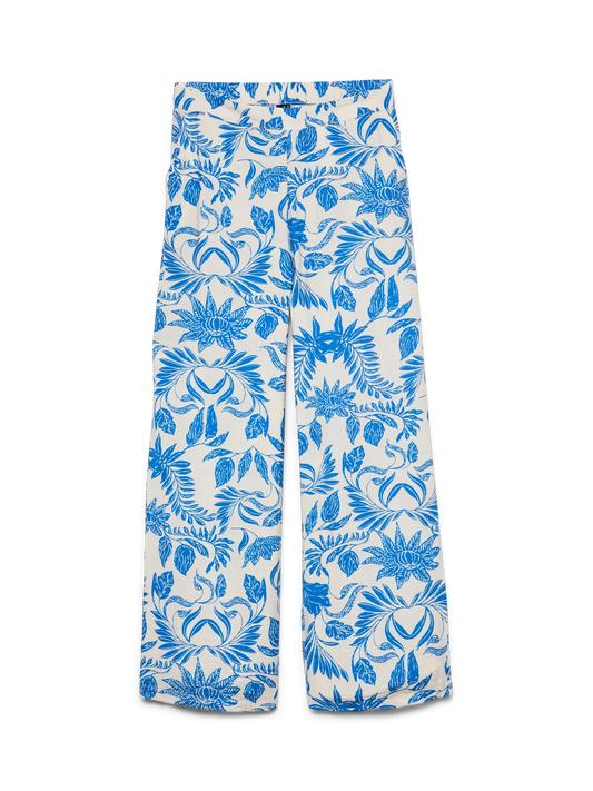 Wide Leg Lightweight Trouser - Various Colours & Patterns