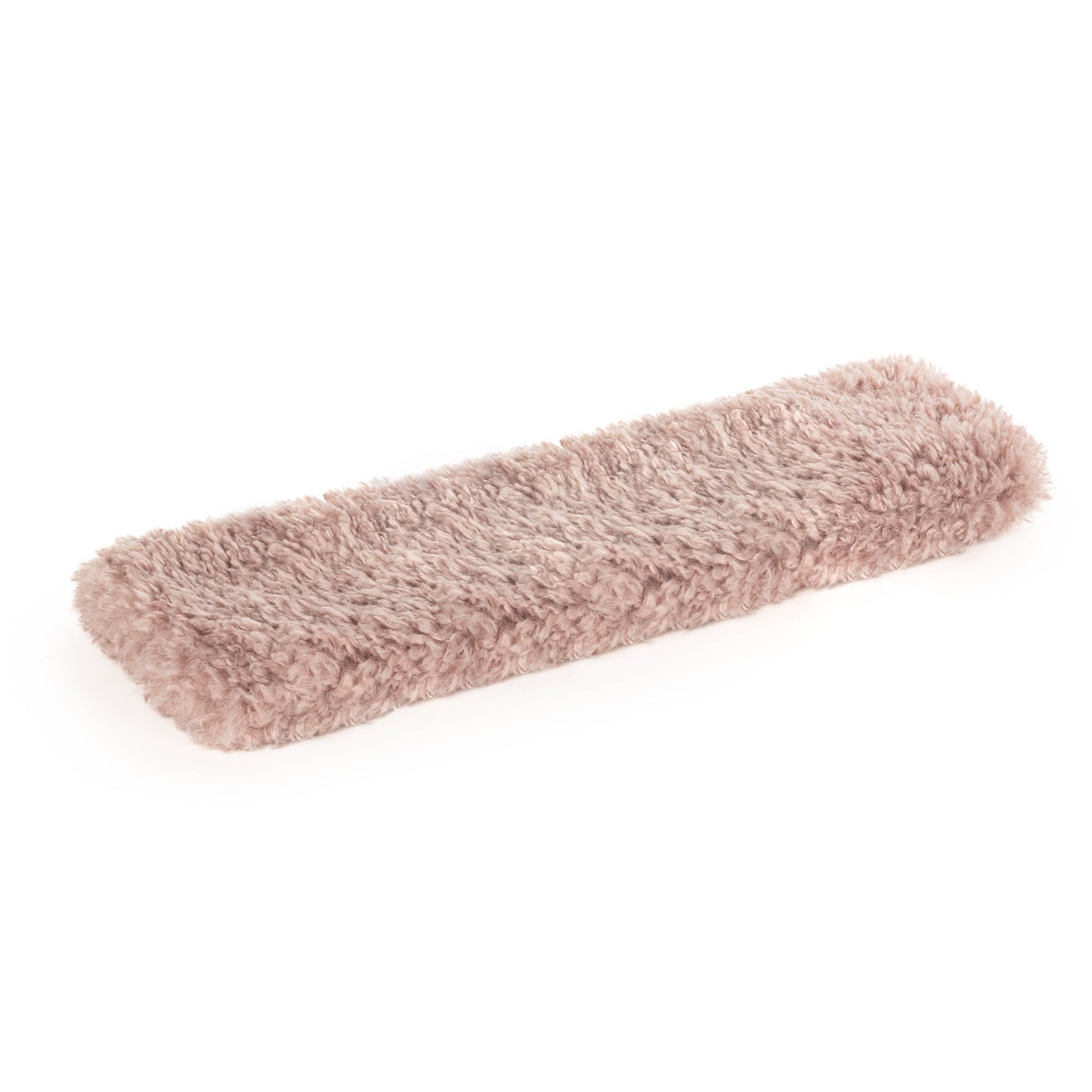 Long Faux Fur Wheat Pillow