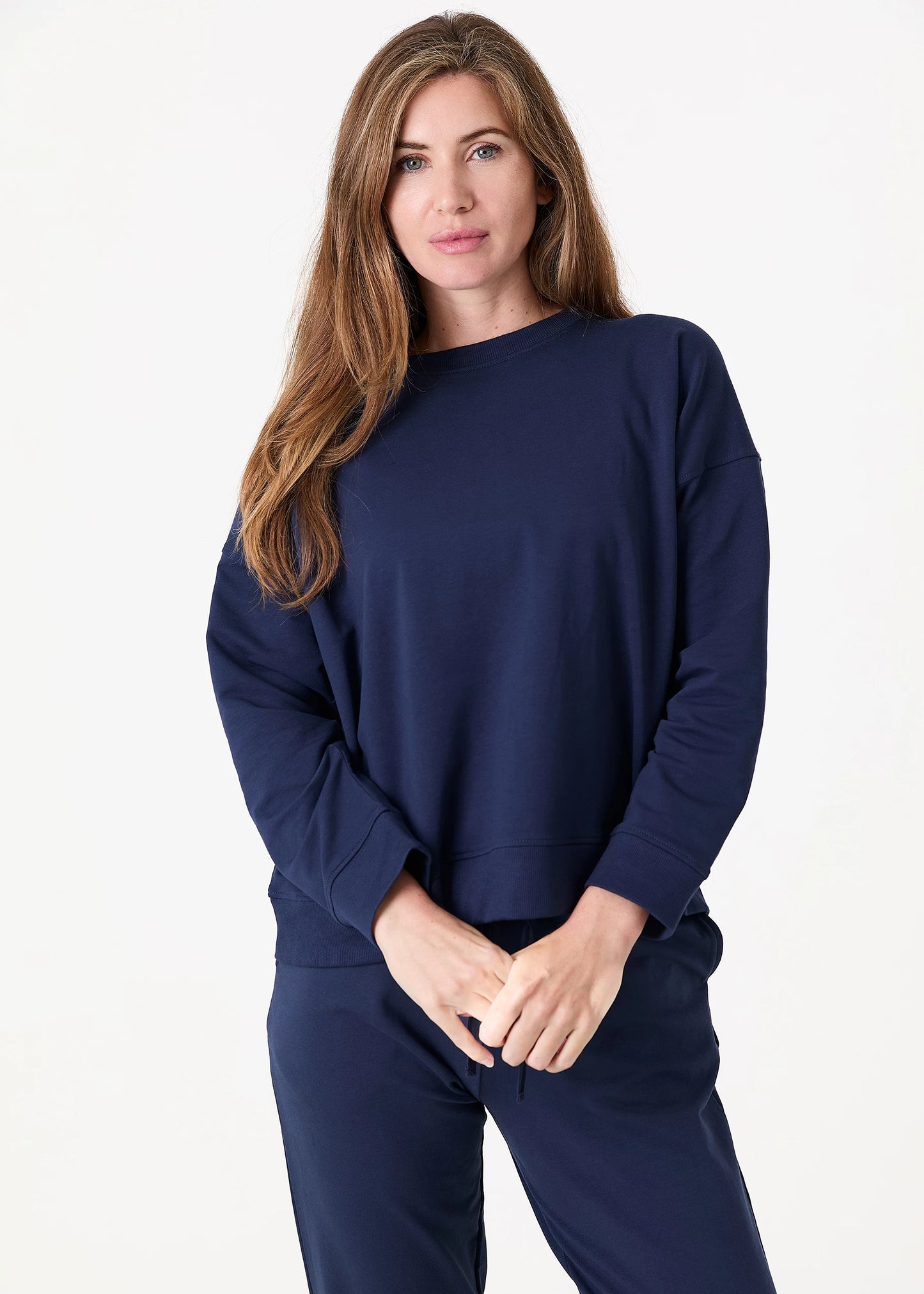 Elasticated Cuff Drawstring Joggers - Blue, Khaki, Black & Navy