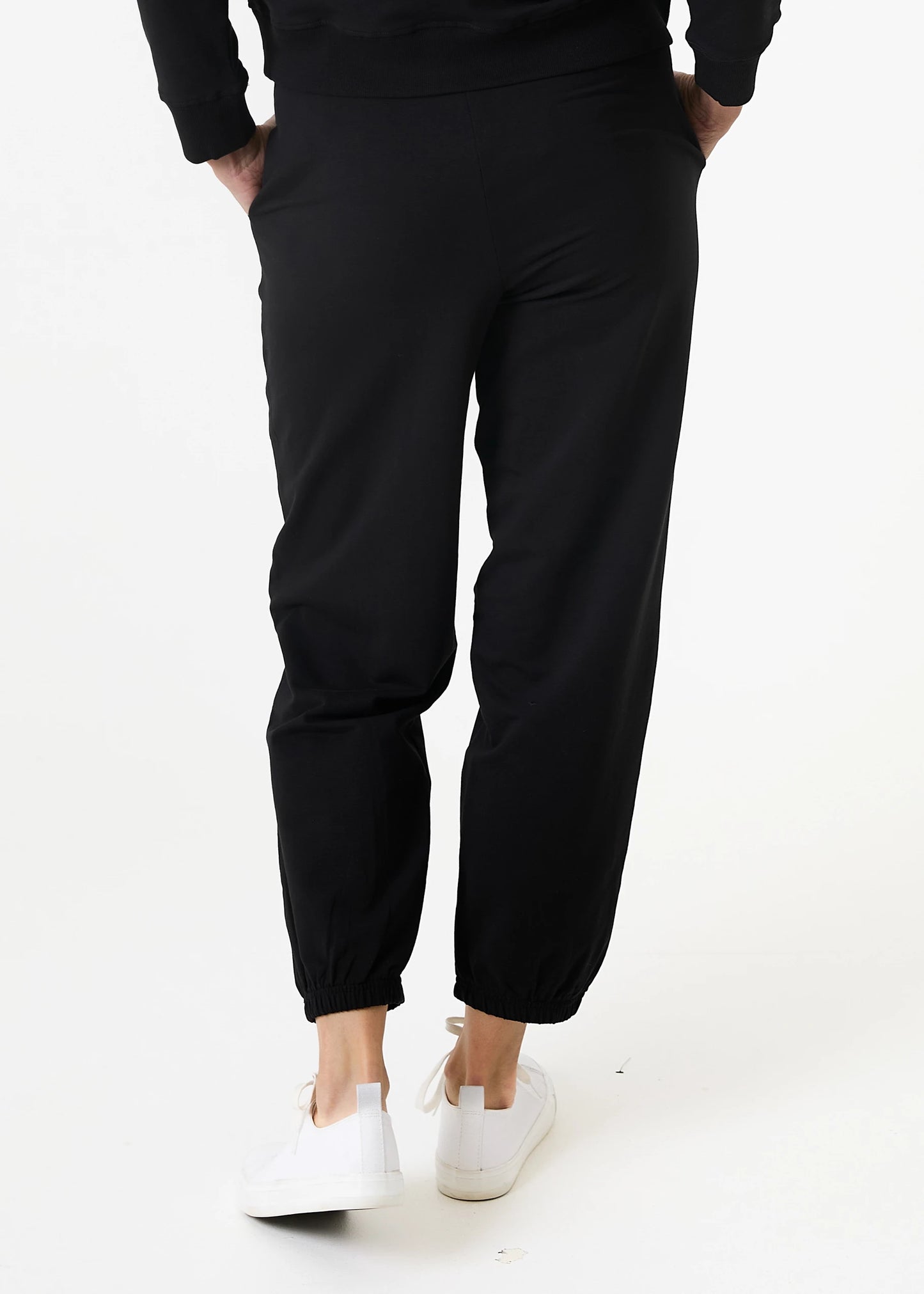 Elasticated Cuff Drawstring Joggers - Blue, Khaki, Black & Navy