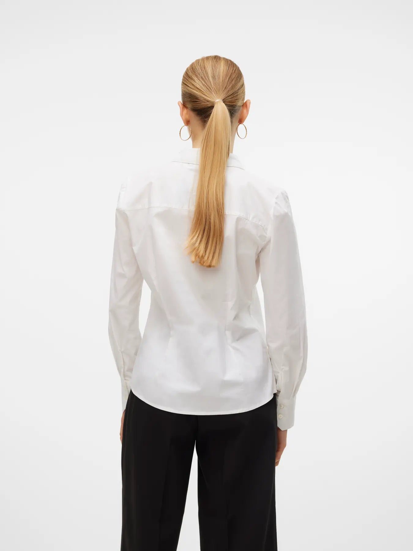 White Fitted Shirt