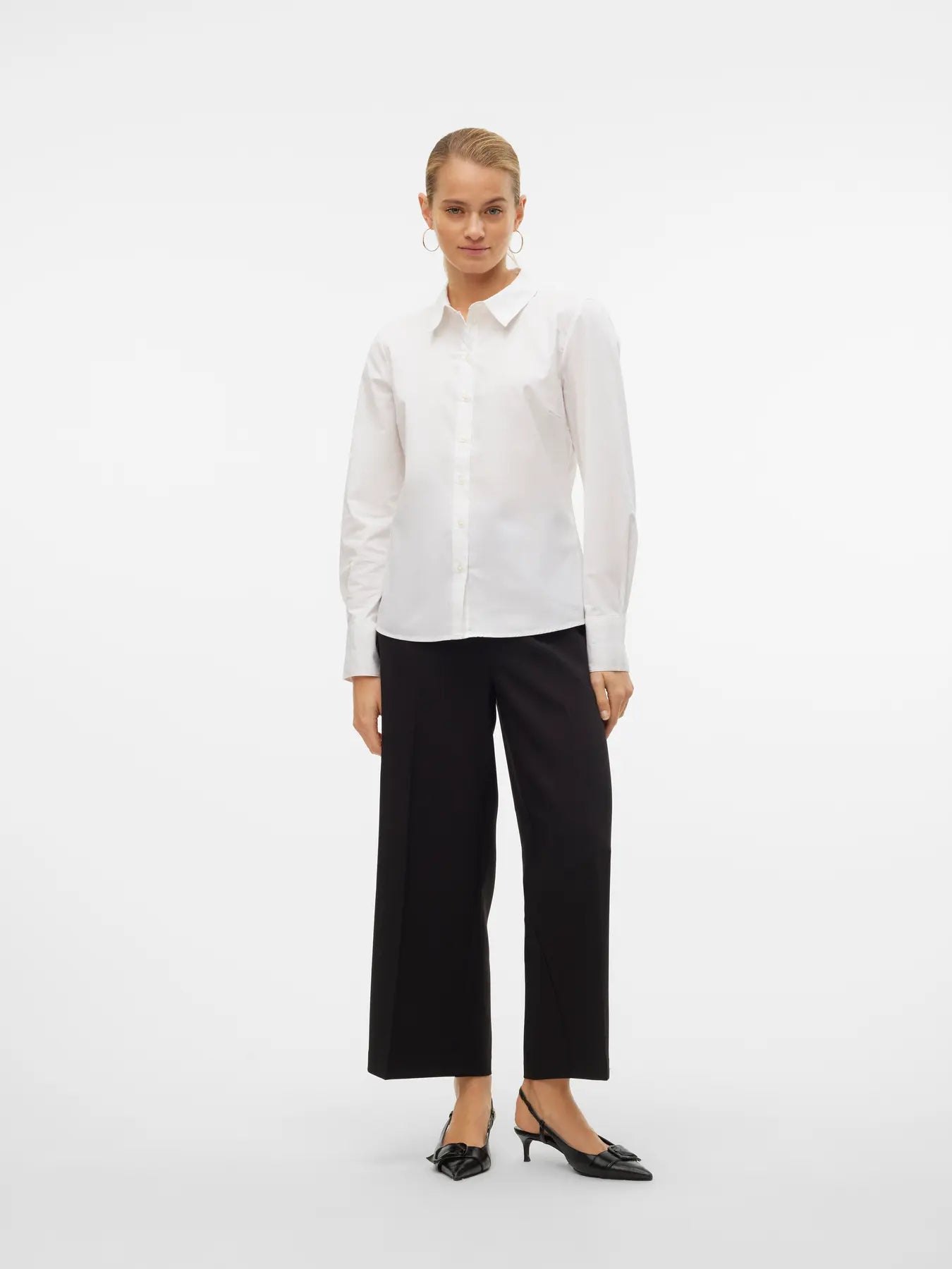 White Fitted Shirt