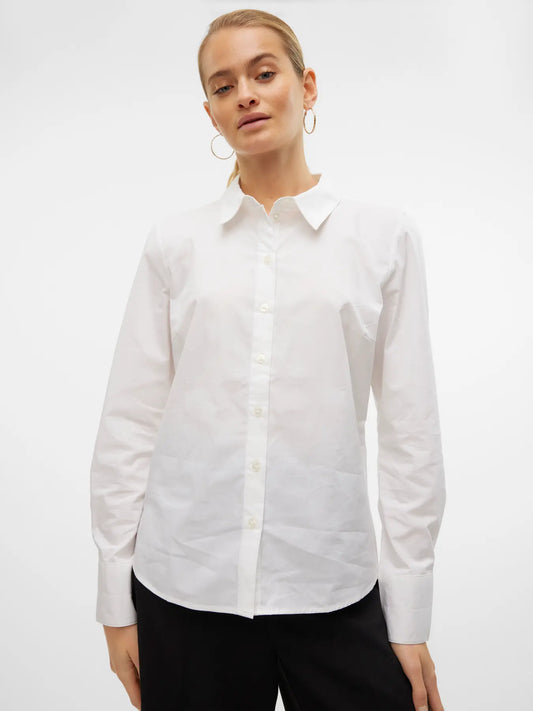 White Fitted Shirt