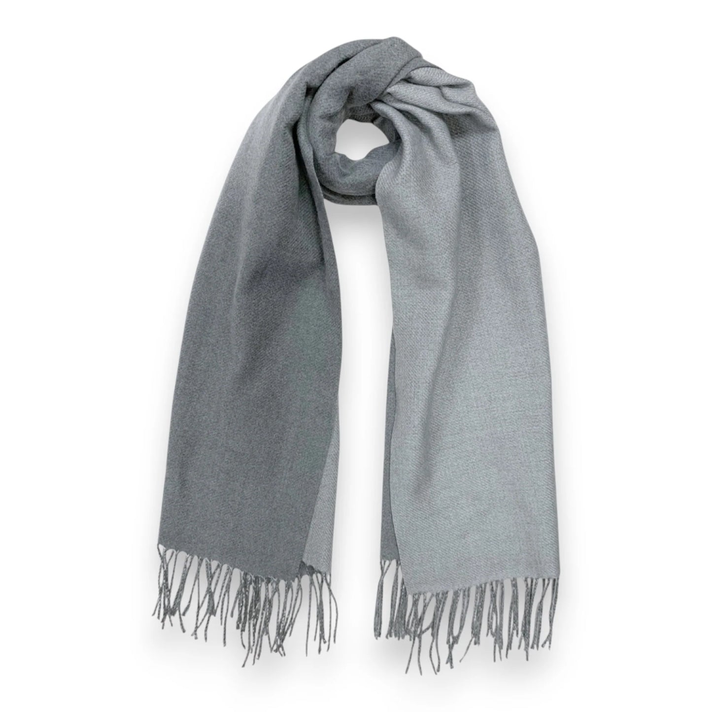 Premium Two-Tone Cashmere Blend Winter Scarf - Various Colours