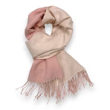 Premium Two-Tone Cashmere Blend Winter Scarf - Various Colours