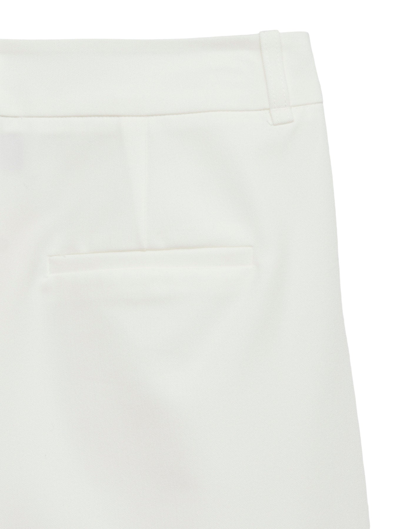 Tailored Knee Shorts - White or Black