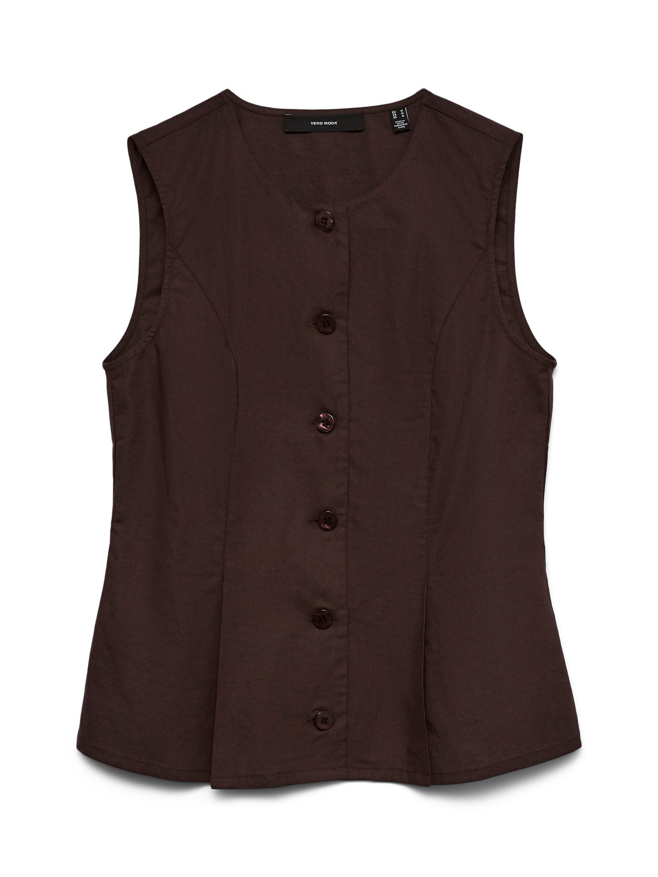 Summer Sleeveless Buttoned Waistcoat