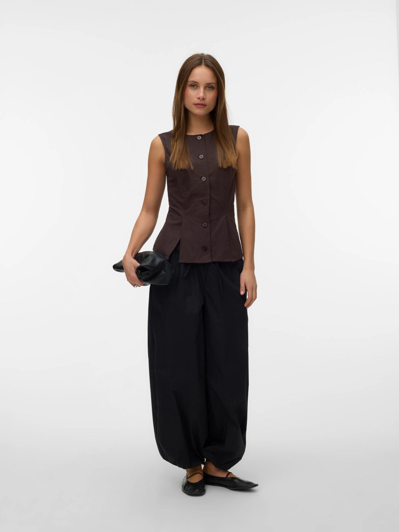 Summer Sleeveless Buttoned Waistcoat