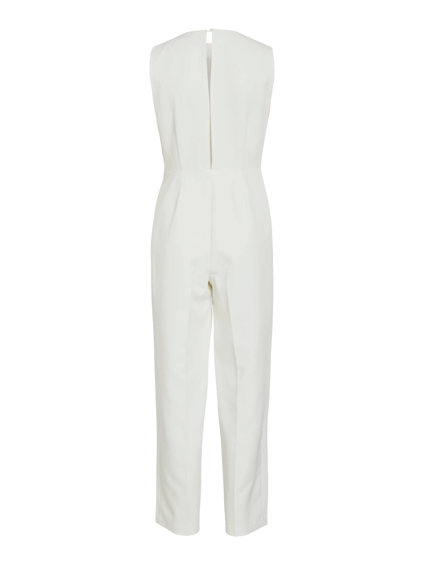 O-Neck Sleeveless Jumpsuit