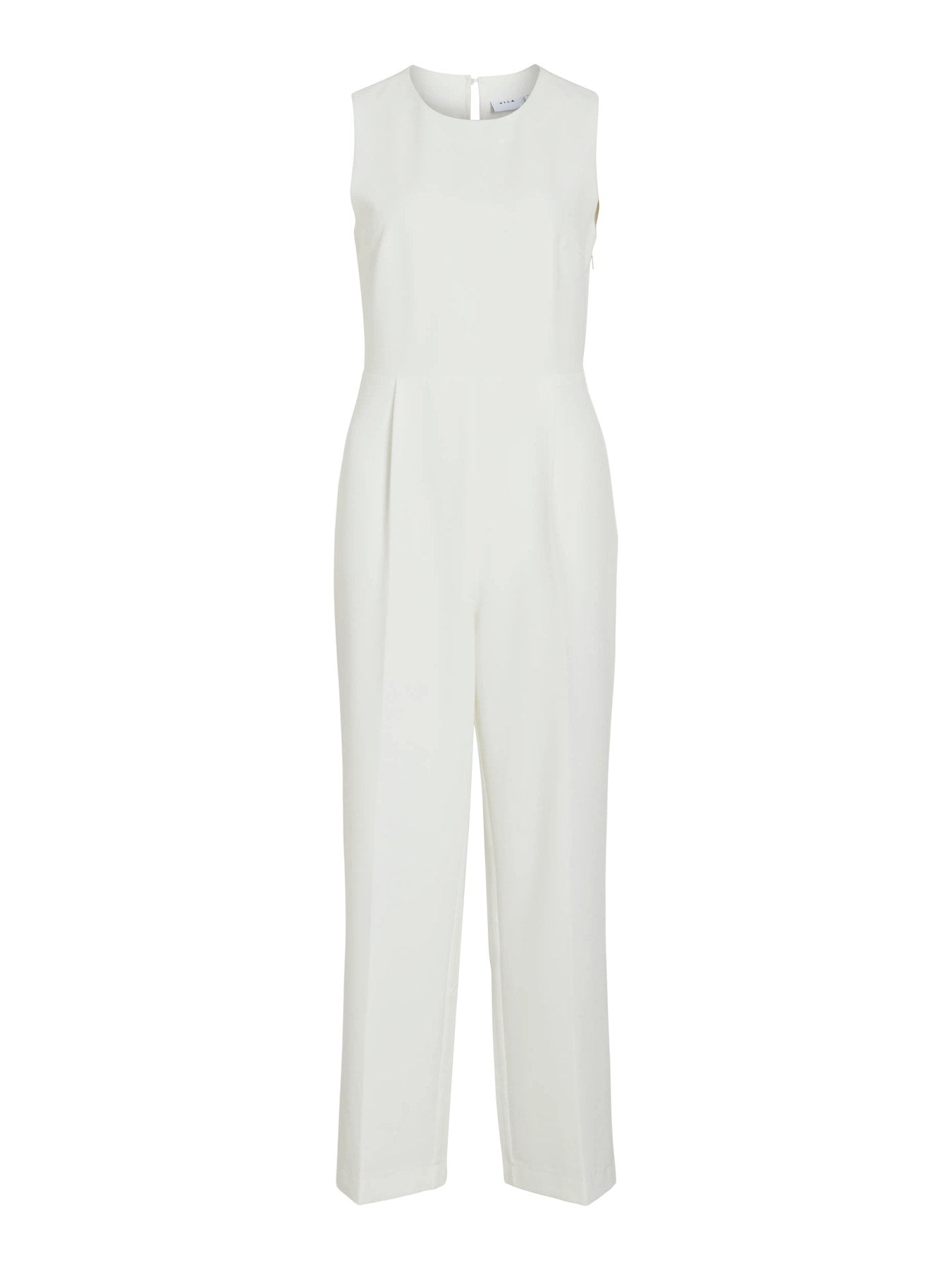 O-Neck Sleeveless Jumpsuit