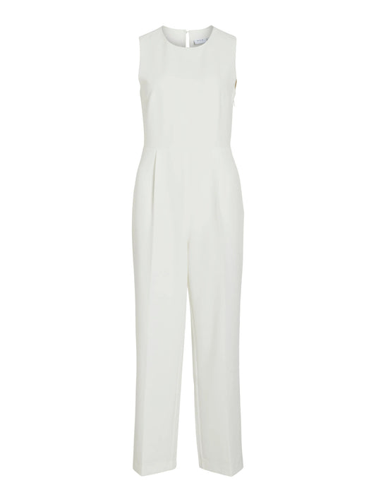 O-Neck Sleeveless Jumpsuit