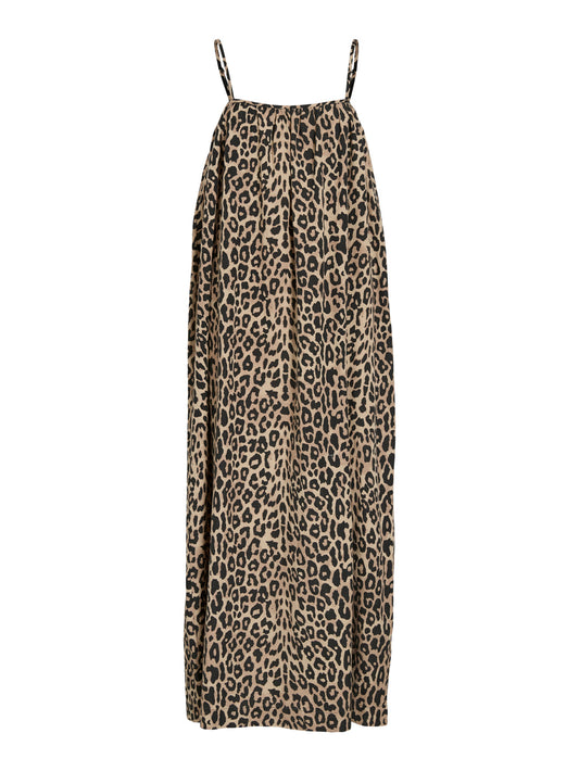Singlet Maxi Dress - Leopard or Birch Print