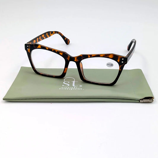 Classic Elegant Tortoiseshell Reading Glasses