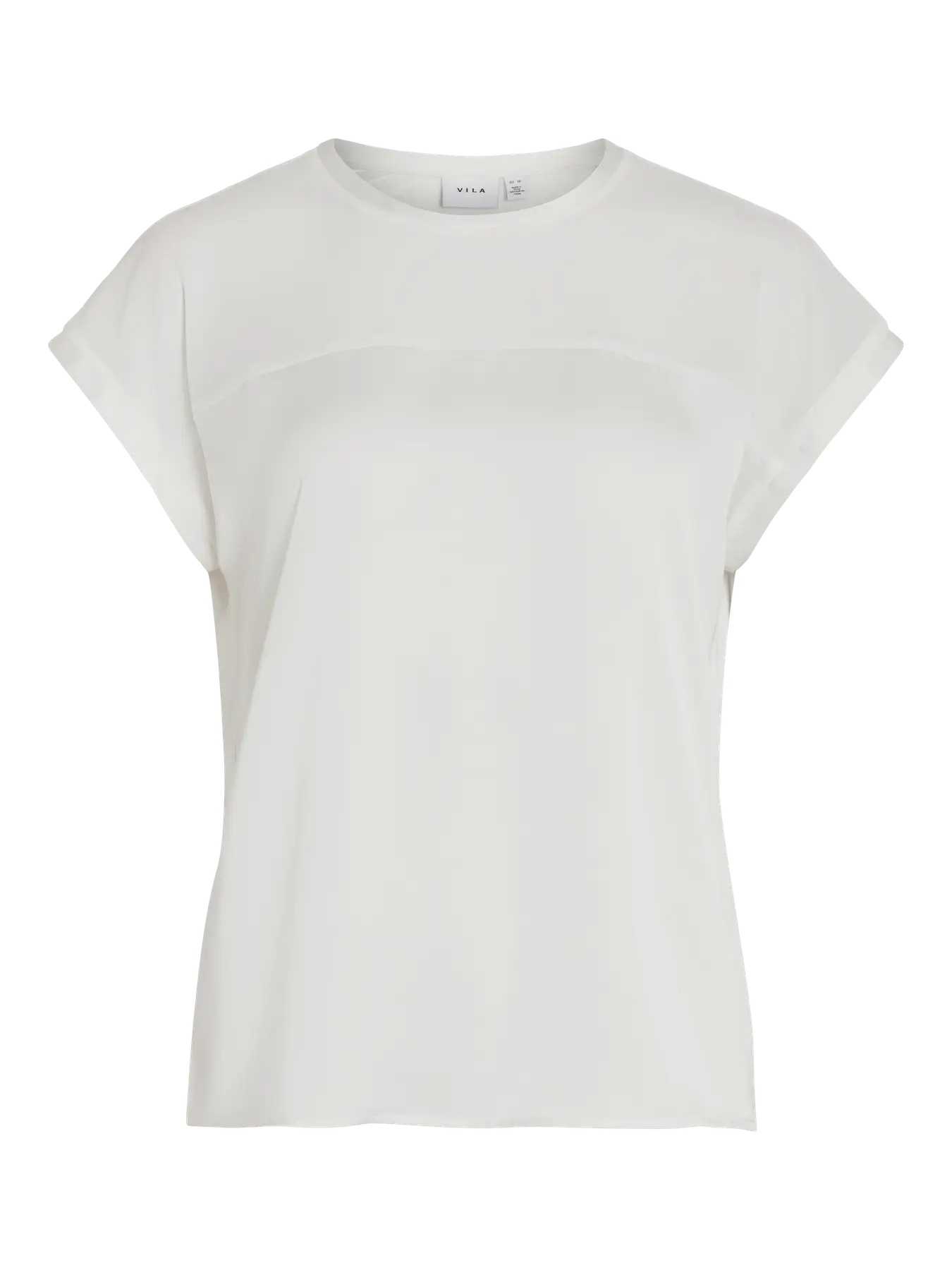Mesh Short Sleeved Top - White