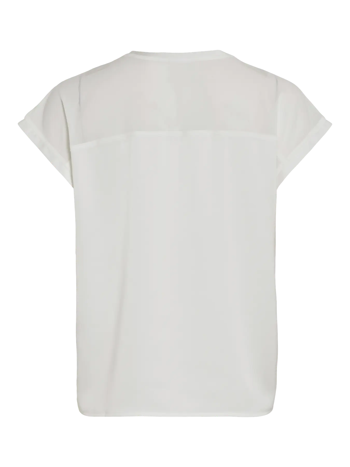 Mesh Short Sleeved Top - White
