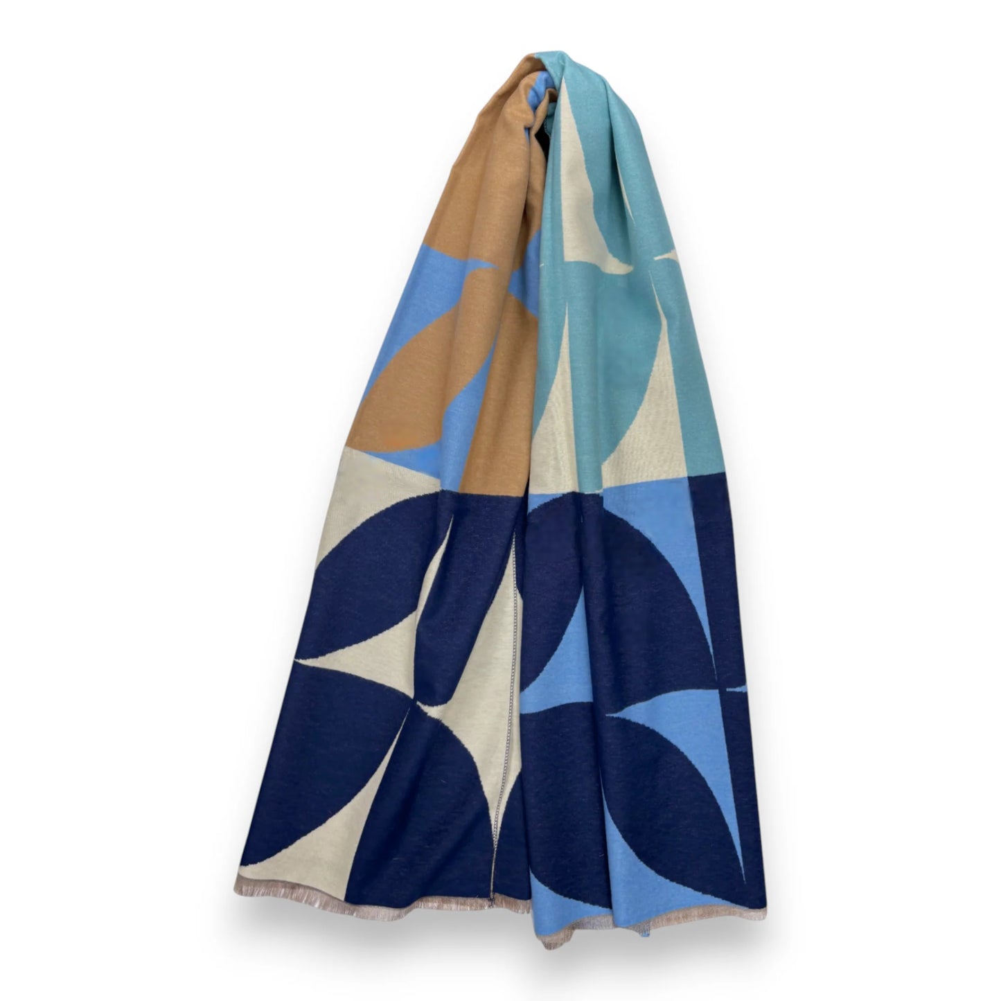 Retro Print Cashmere Blend Winter Scarf - Various colours