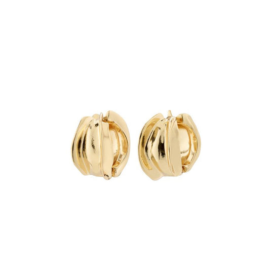 STAY Hoop Earrings Gold-Plated