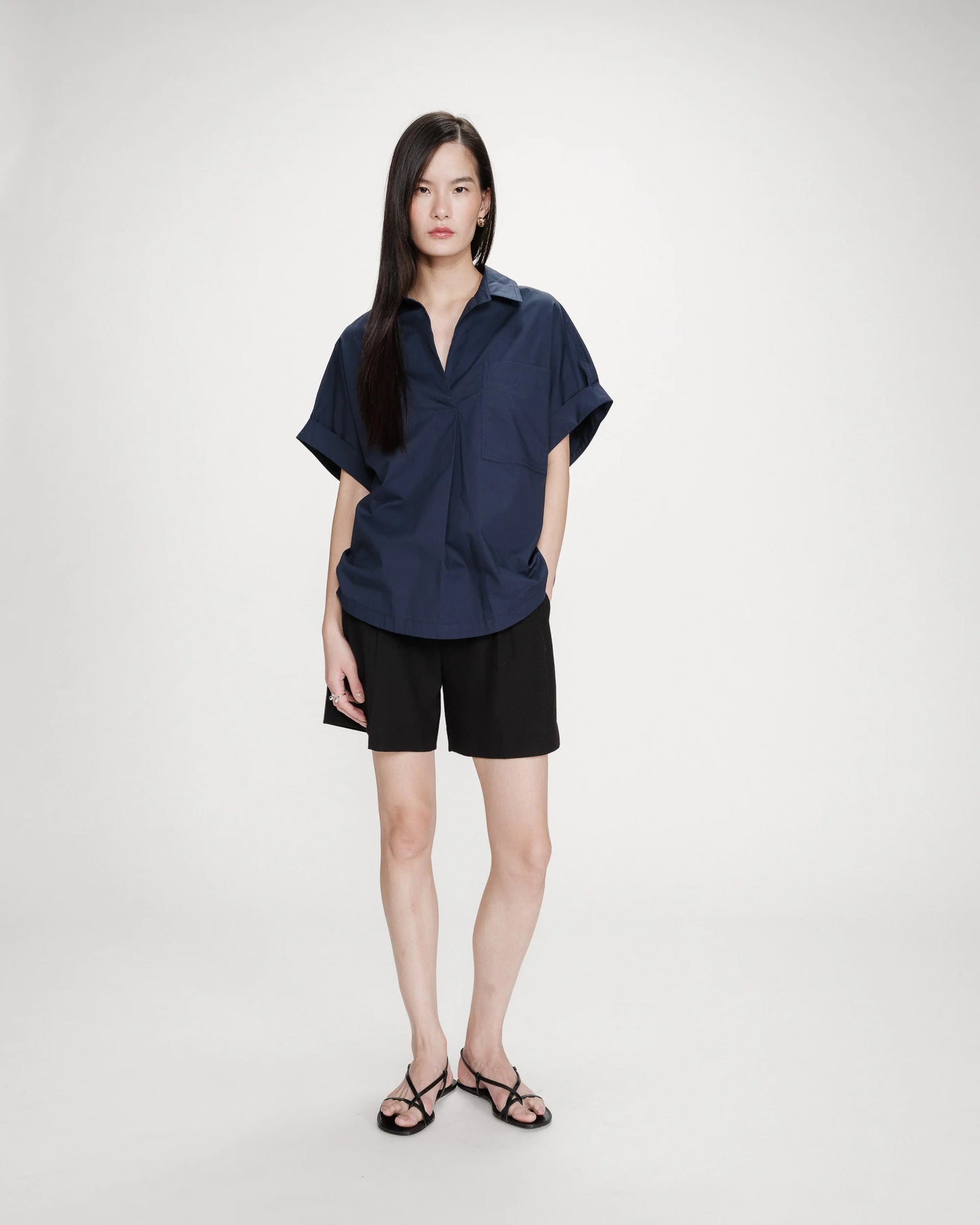 Navy Short Sleeve Shirt