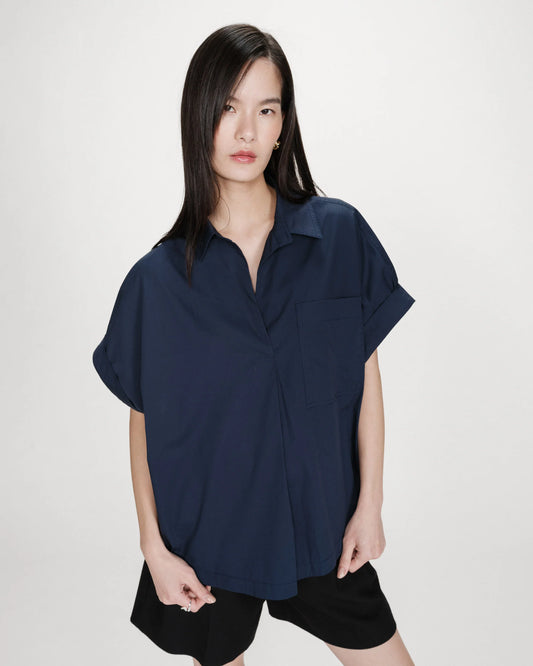 Navy Short Sleeve Shirt