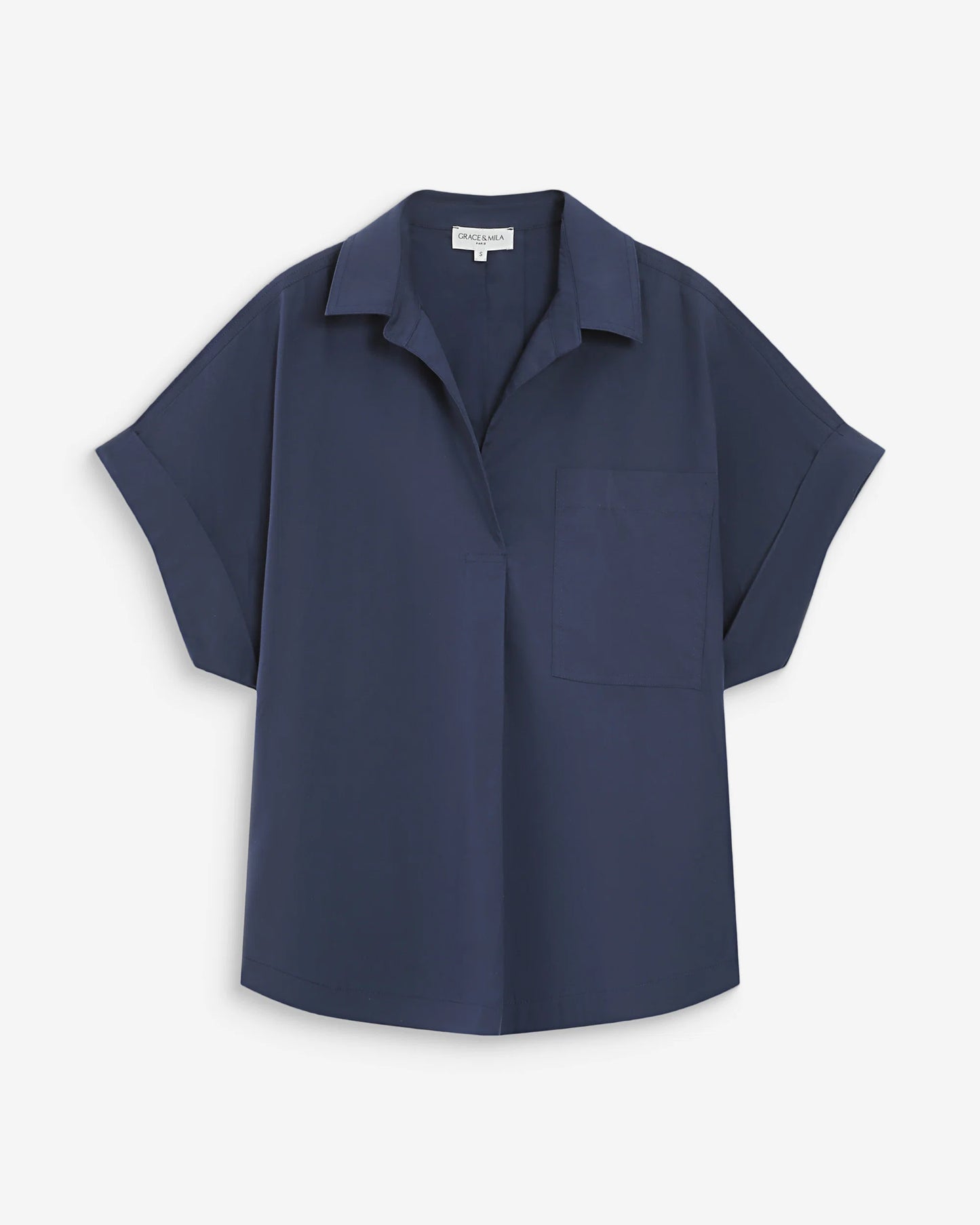 Navy Short Sleeve Shirt