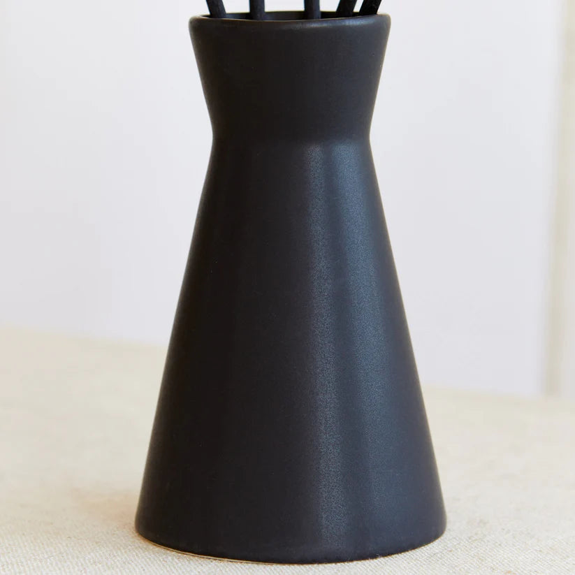 Black Reed Diffuser - Activated Charcoal & Matcha