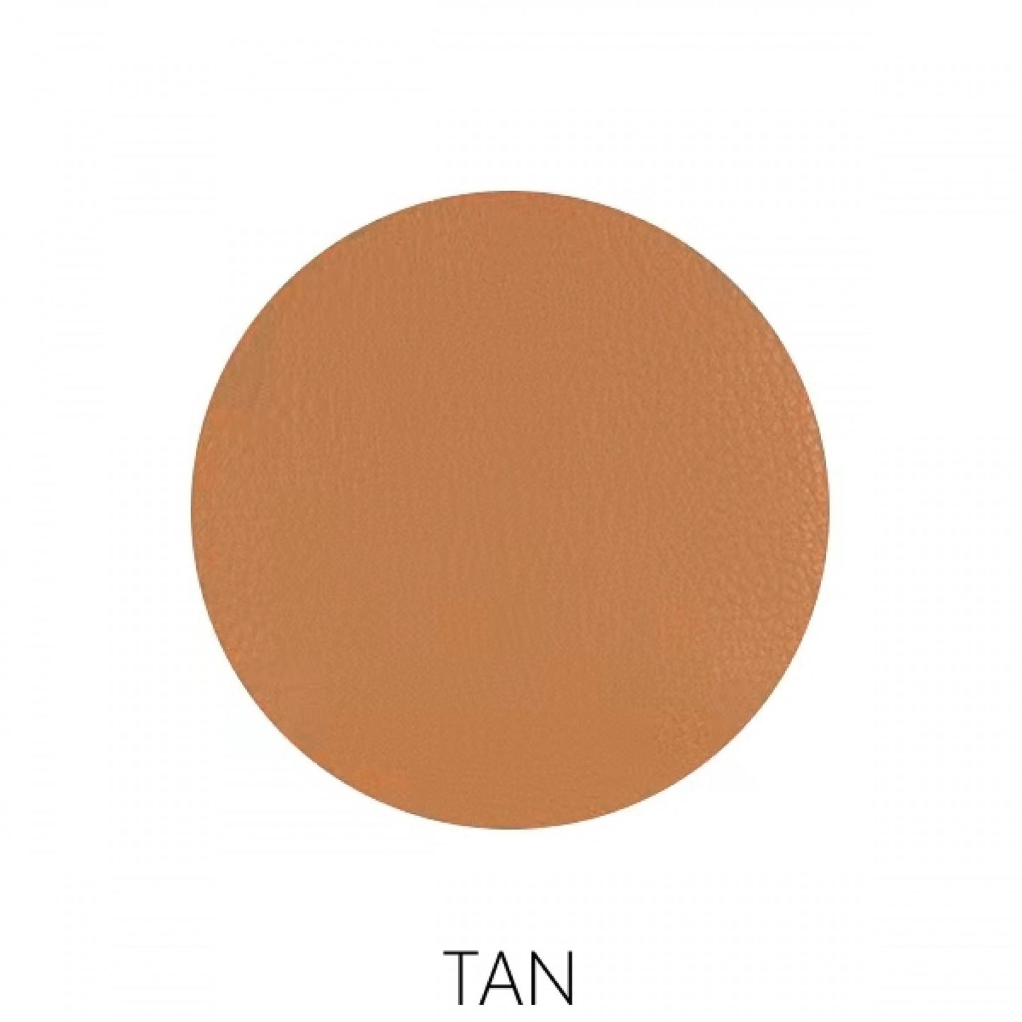 Leather Crossbody Bag with Two Pockets - Tan