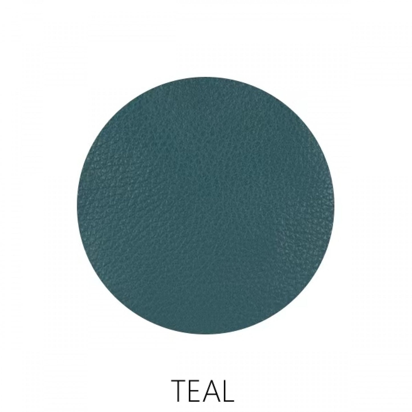 Fold Over Leather Clutch - Teal