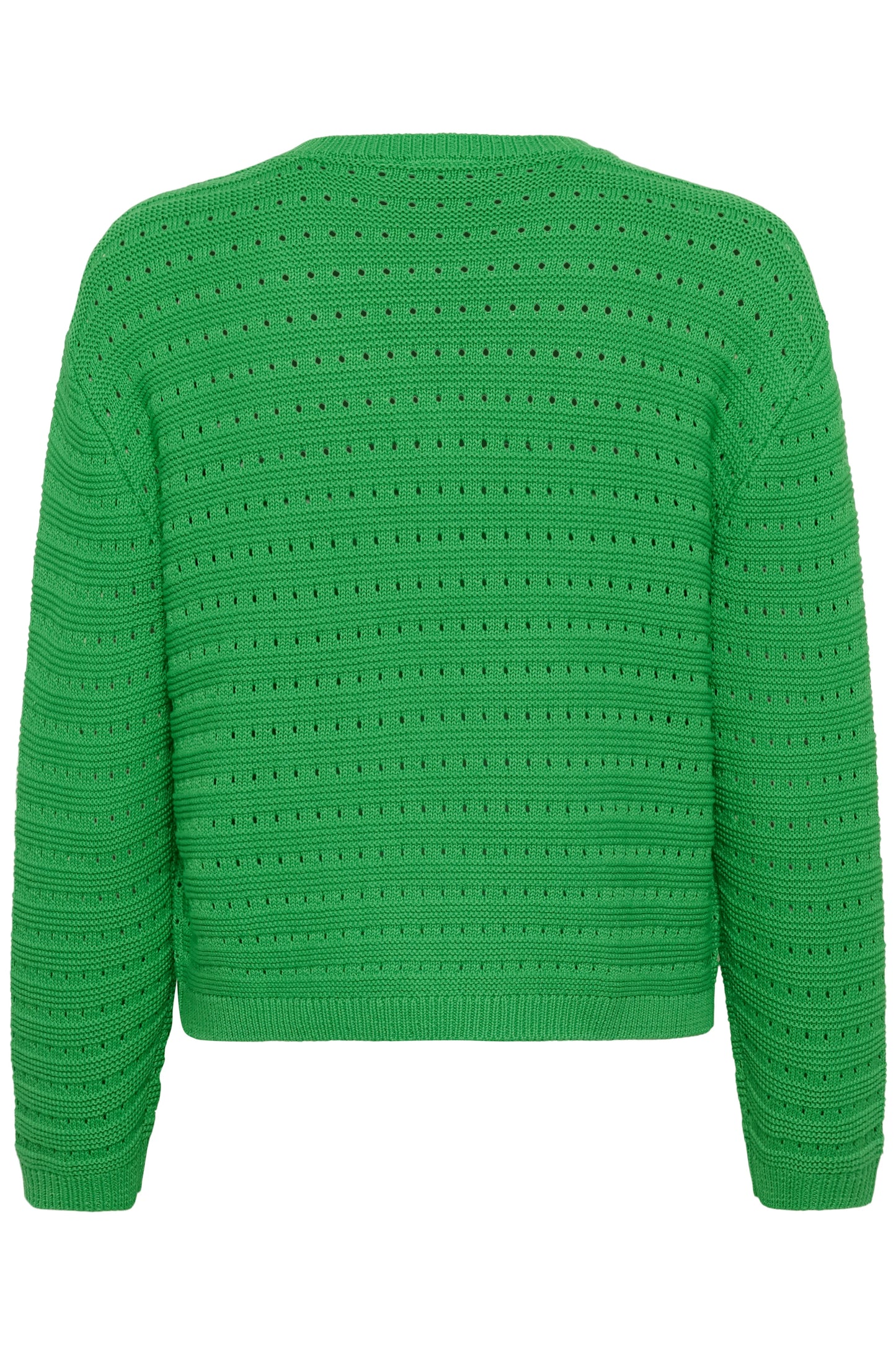 V Neck Jumper - Bright Green