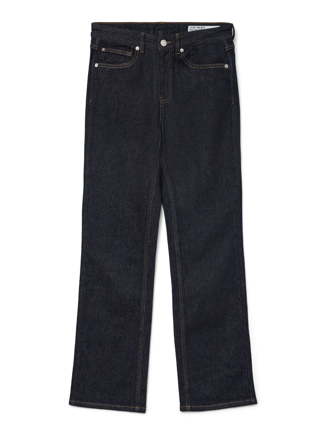 High Rise Straight Fit Jeans