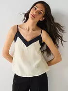 V Neck Vest Top - Three Colours Available